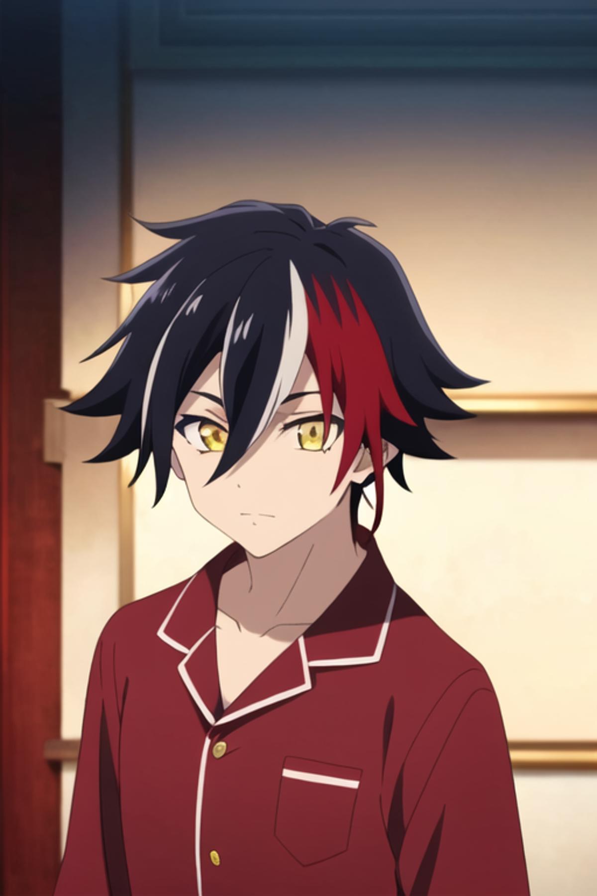 Anime Boy - Prince of Darkness Anime Name: Zero Chronicle