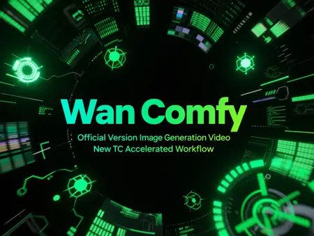 Wan Comfy Official Version Image Generation Video New TC Accelerated Workflow