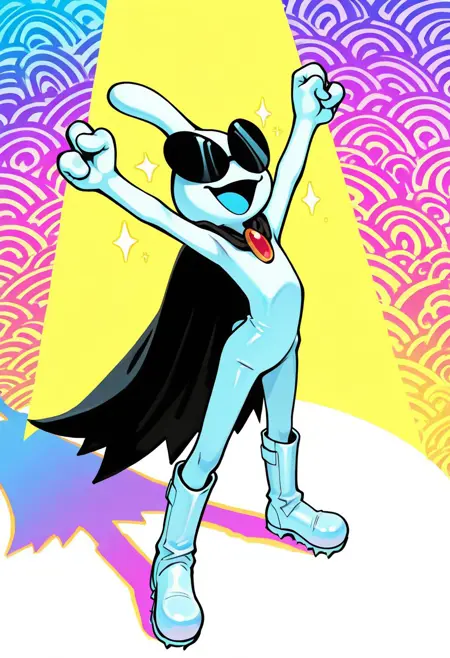 Orbulon (WarioWare), Character LoRA for Illustrious XL