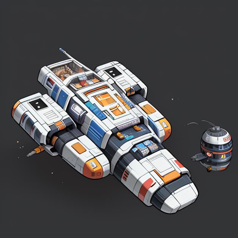 Traveller Spaceships LoRA image by thriggle