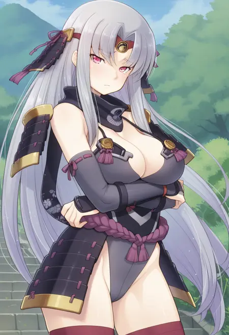 mouri katsunaga (sengoku bushouki muramasa) Illustrious LORA | 毛利勝永 (戦国武将姫MURAMASA)