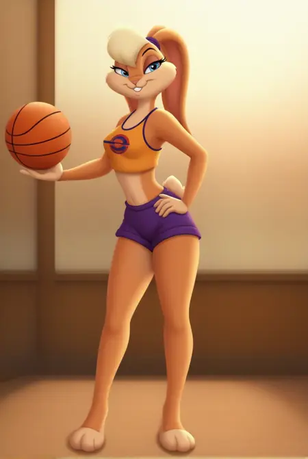 Pony v7 & Chroma Char of Lola Bunny Loras