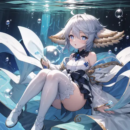 Wamdus in granblue fantasy | 碧蓝幻想 水龙