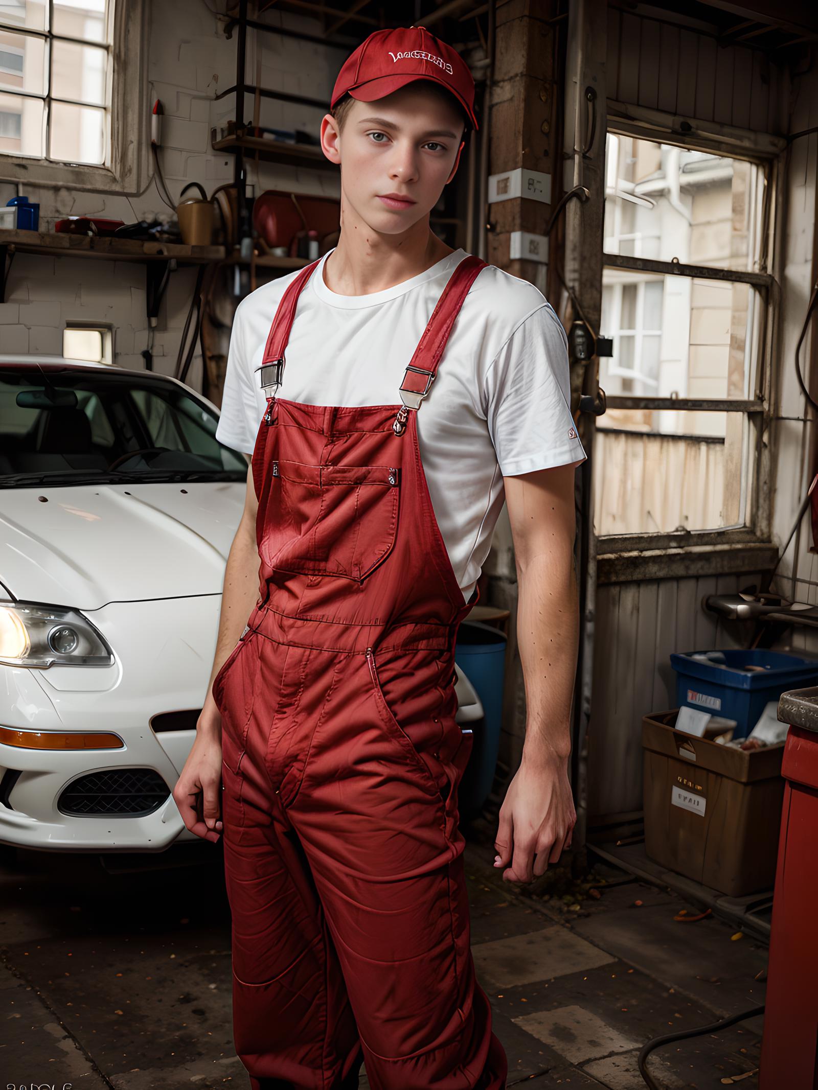 Sexy Mechanic Overalls image by stefan501