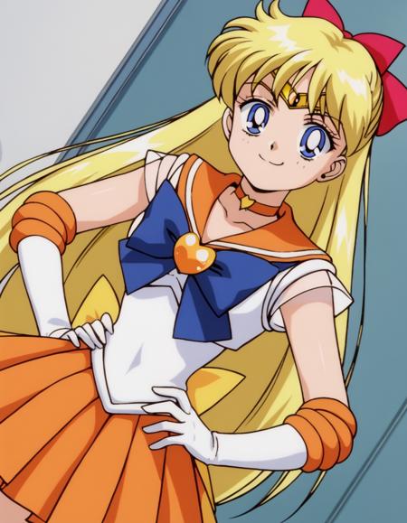 Minako Aino (愛野 美奈子) / Sailor Venus (セーラーヴィーナス) - Sailor Moon  (美少女戦士セーラームーン) - COMMISSION W/ DATASET - supers movie | Stable Diffusion  LoRA | Civitai