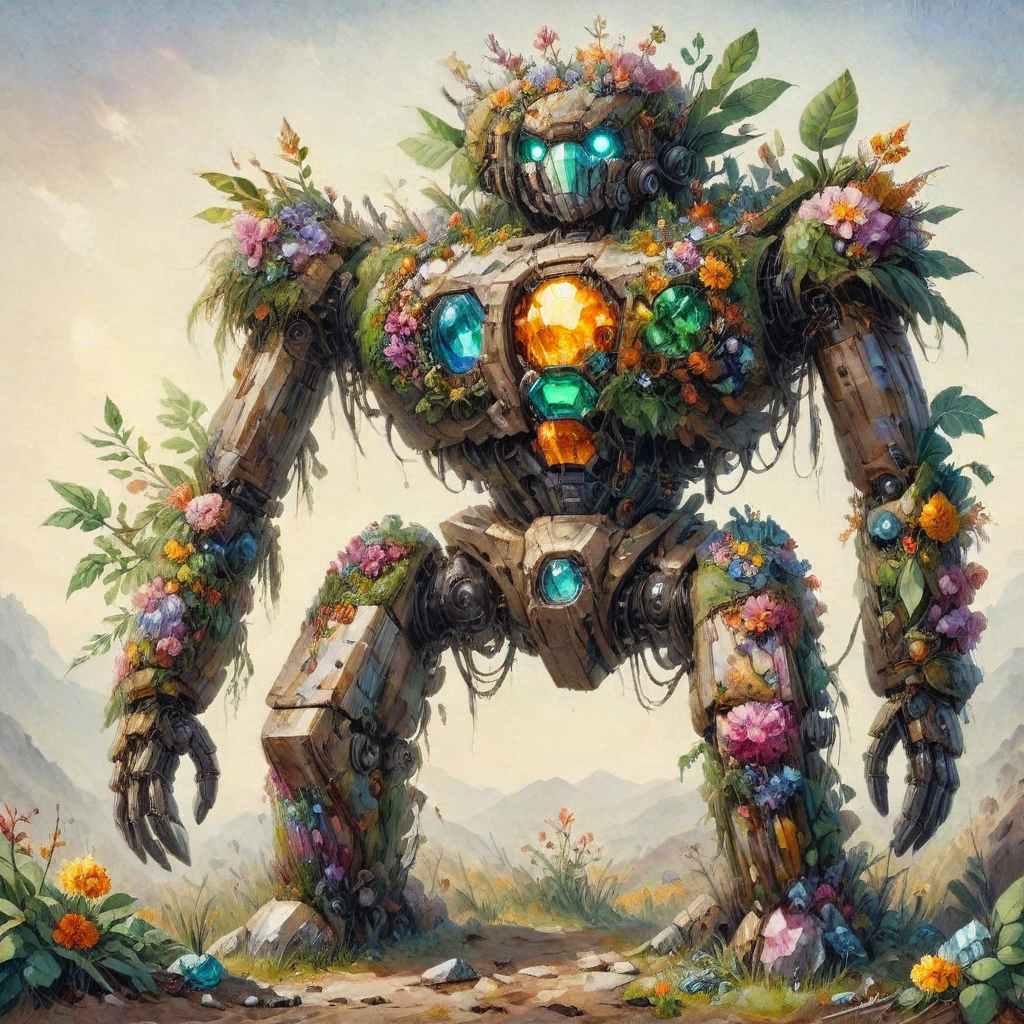 geoflora_battle_mech_on_a_battlefield_693193166.png