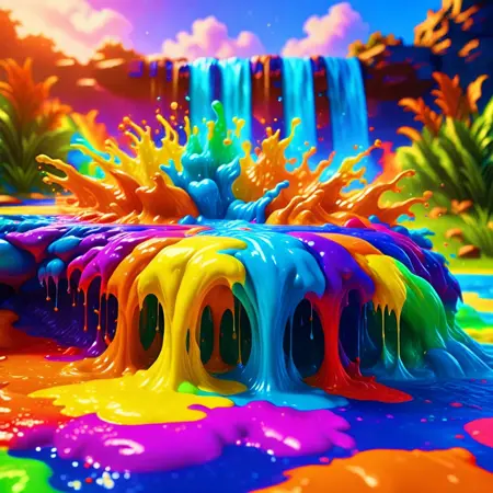 Rainbow Slime - Anime