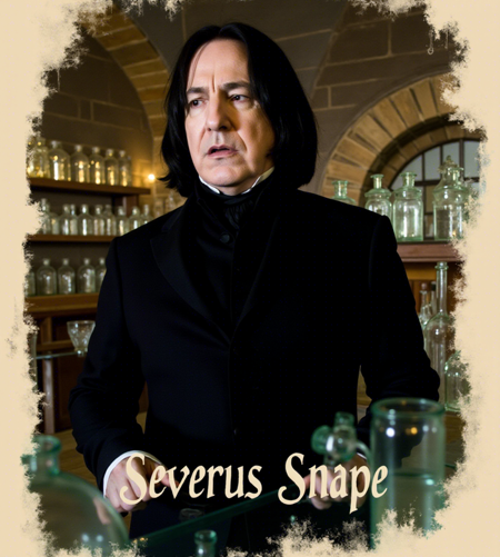 Severus Snape/Alan Rickman (Actor) FLUX