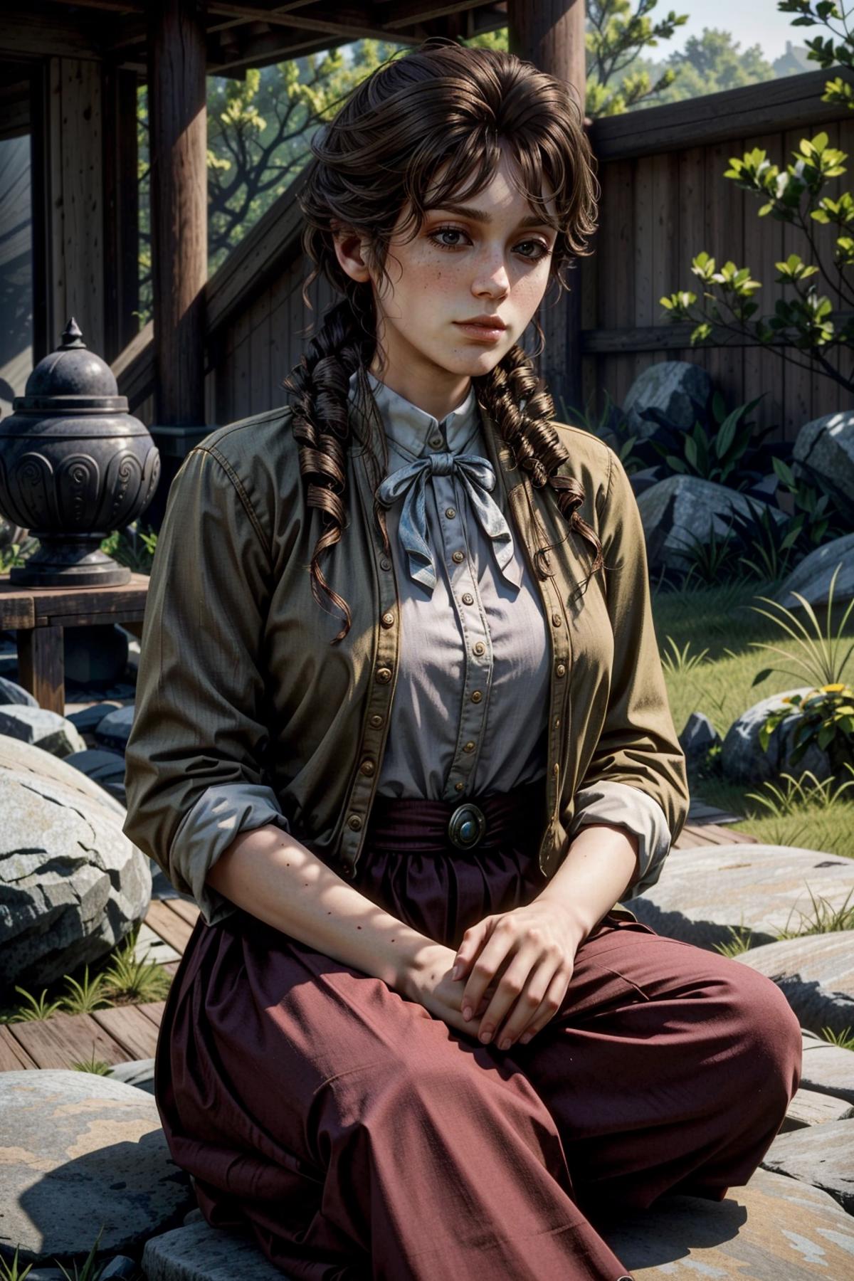 Mary-Beth from Red Dead Redemption 2 image by BloodRedKittie