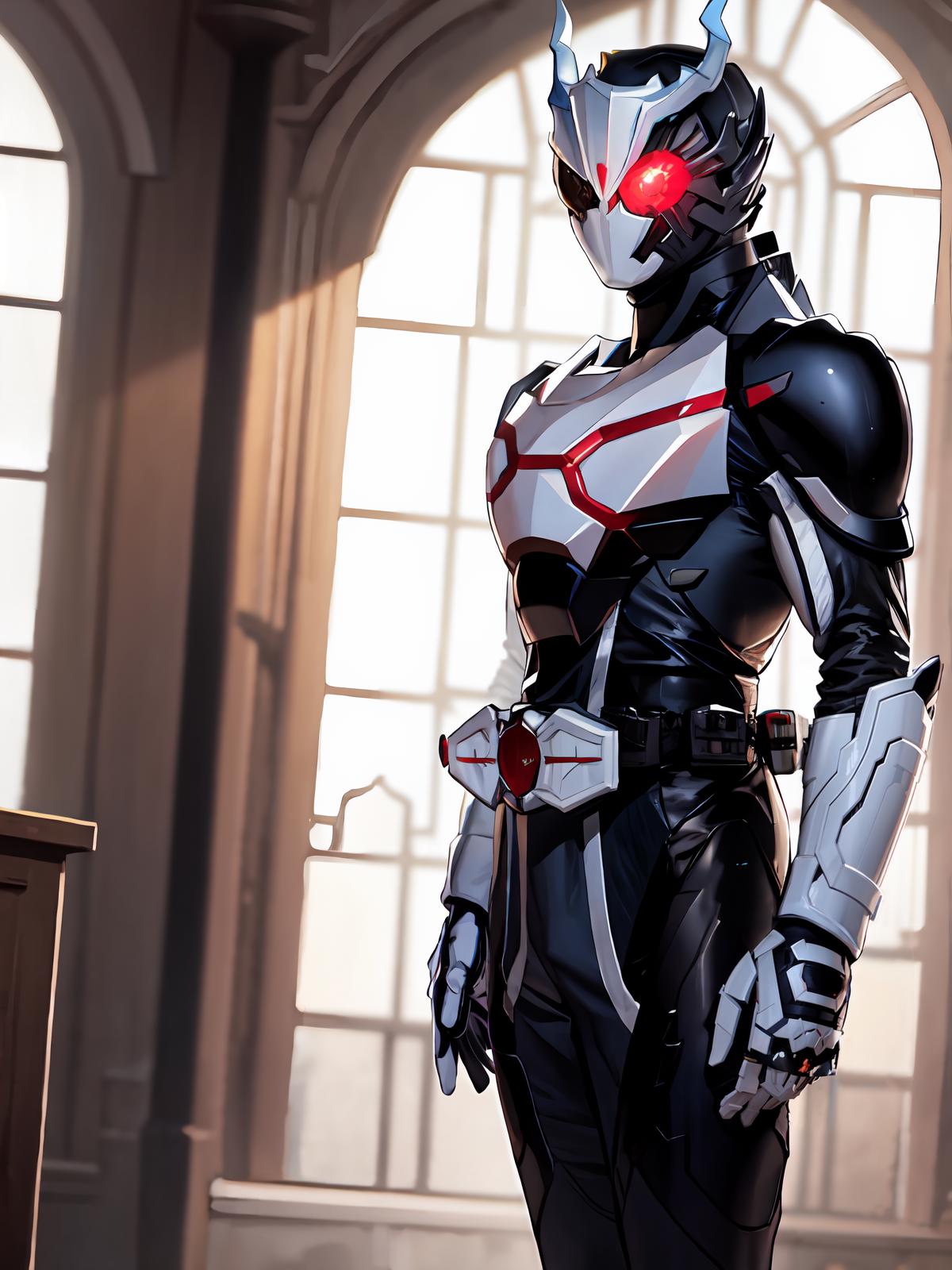 Kamen rider Ark-One  Flexible Suit image by Chichiue_Pendragon