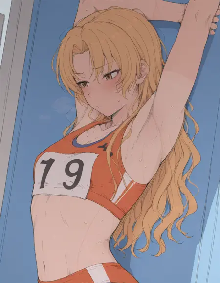 mdf an / track and field characters and style