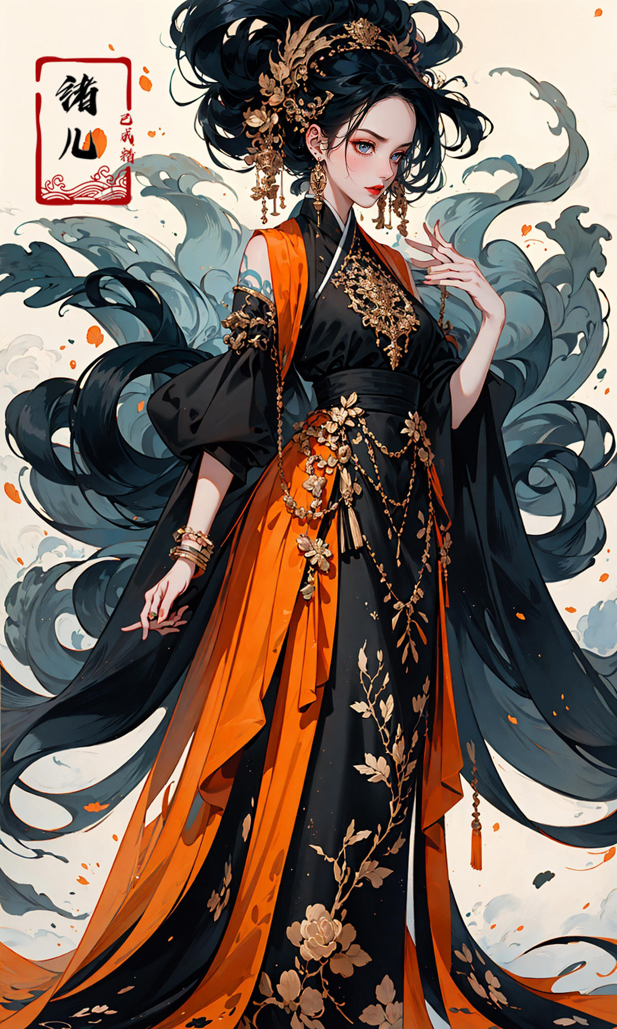 绪儿-插画风格Illustration style image by XRYCJ