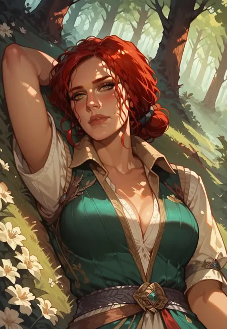 Triss Merigold (The Witcher) NSFW PONY v.0.1