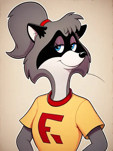 Lisa Racoon (The Racoons)