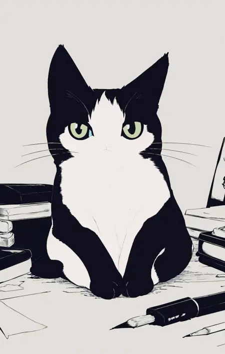 ink cat