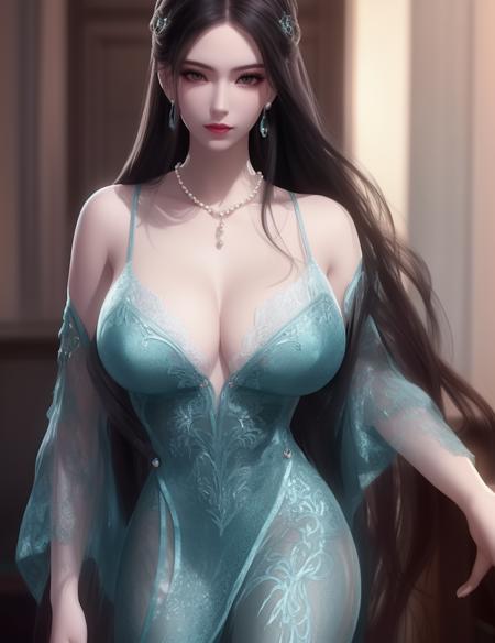 DA_YanLingBlueClothes焰灵蓝色服装-天行九歌 v1.0