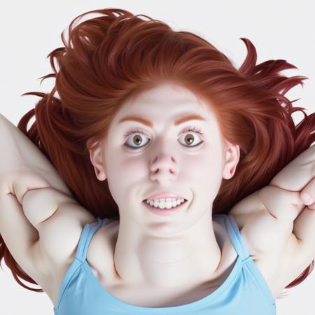 Facial Deconstruction Upside Downface