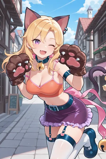 Cat (Jenny) - Trickster Online | Illustrious