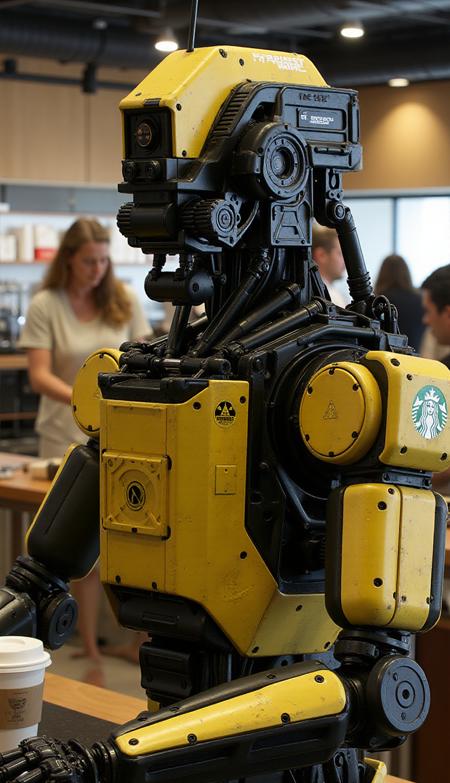 Elysium police robot v1.0