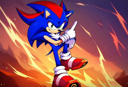Shadic the Hedgehog (Nazo Unleashed) / (Sonic the Hedgehog) V1