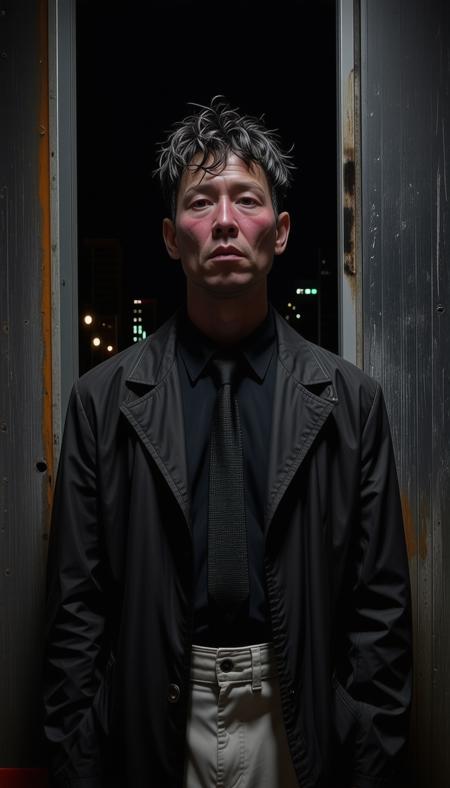abstract, beautiful, strange, man, night, city, wonderful, colorful