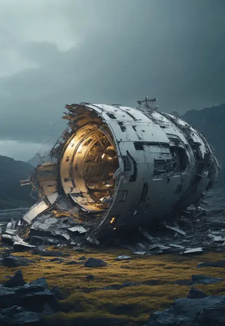 SATELLITE CRASH BACKGROUND🛰️ BY STX