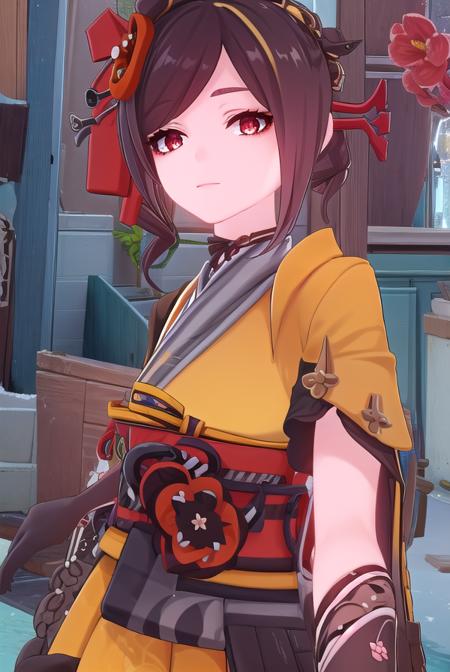 Chiori (千织) (千織) (치오리) - Genshin Impact (原神) ingame
