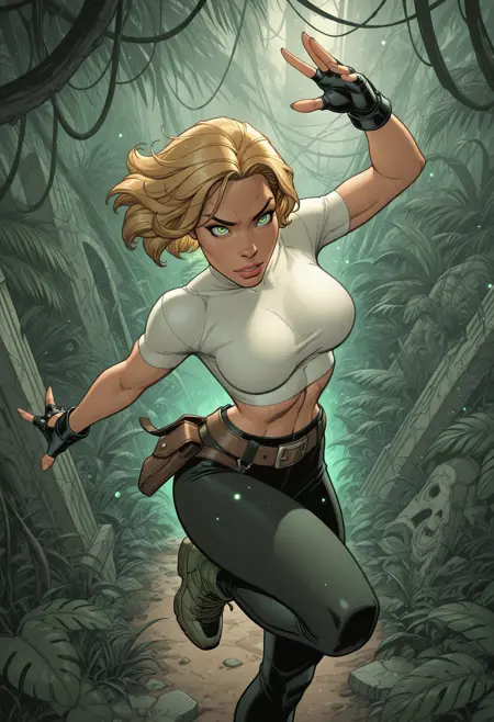 Abbey Chase, (Danger Girl), LoRA, PonyXL | IllustriousXL