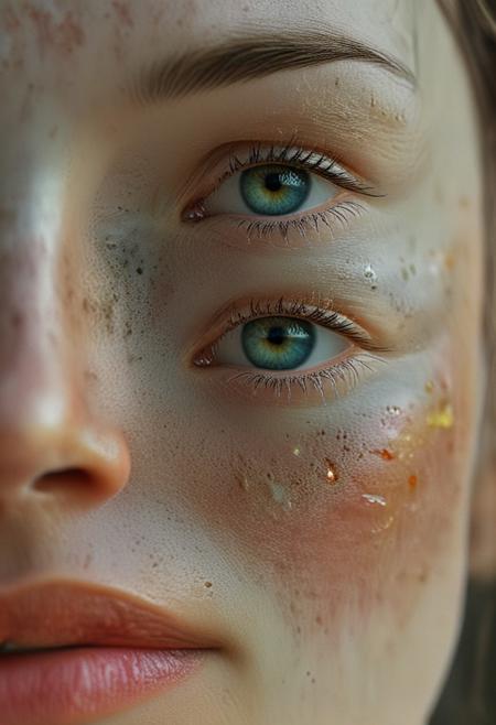 score_9, score_8_up, score_7_up, masterpiece, high-definition, 4k 8k, DSLR, analog film, subsurface scattering, incredibly detailed face and eyes, skin details, subtle skin blemishes, 
Sunny lighting, evenly lit, 4K, ultrahigh resolution, 4K, 8K, 한쪽 다리를 의자에 올린 자세