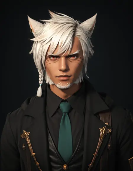 G'ekka Tia FFXIV OC PonyXL