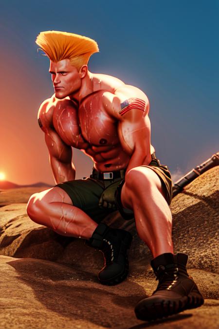 Guile [Street Fighter] - v1.0, Stable Diffusion LoRA