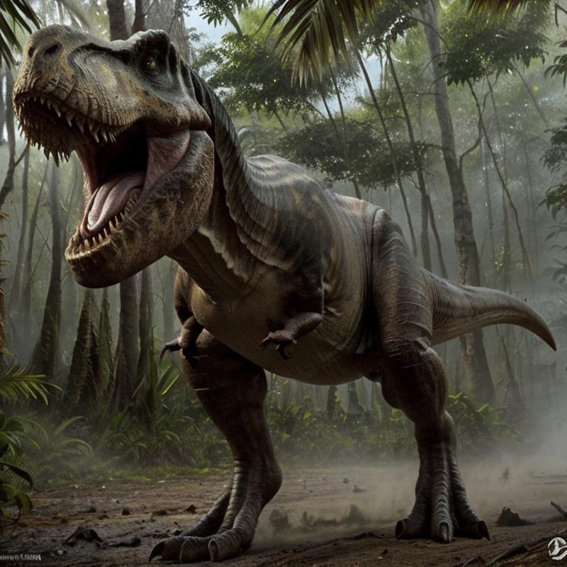 [Experimental] T-Rex (Dinosaur) image by CitronLegacy