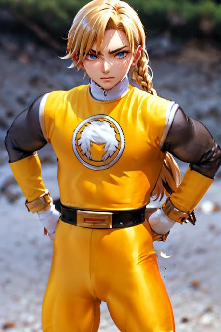Hurricane Yellow Ranger Outfit