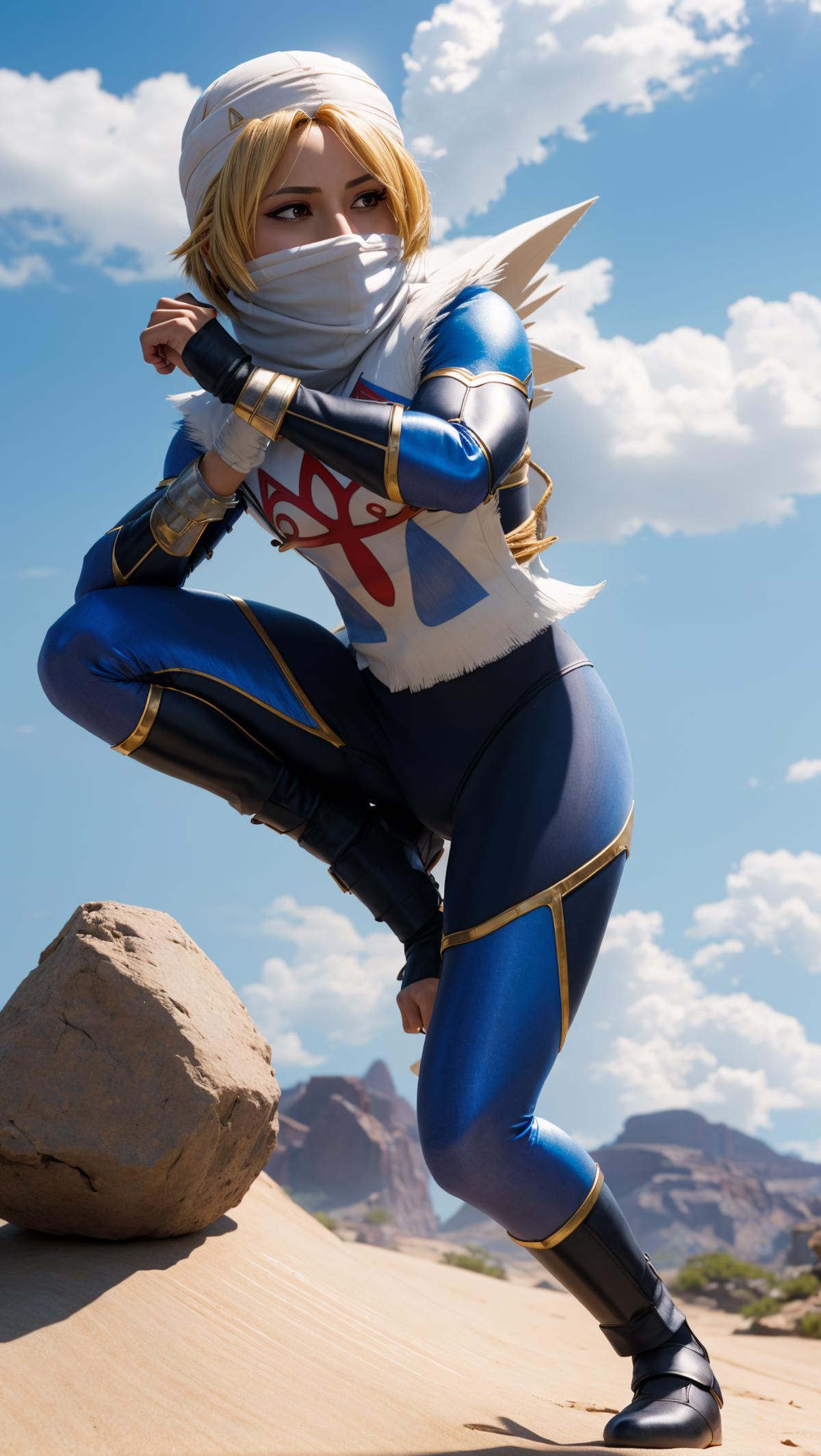 Sheik (The Legend of Zelda: Ocarina of Time) LoRA image by HC94