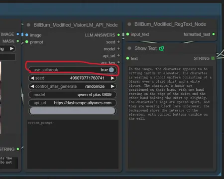 With Comfyui to use APIs to gen text/img or caption