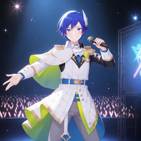 see-p-ta-ni-ka stars (KAITO) / Project SEKAI IllustriousXL