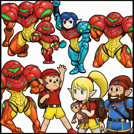 Super Smash Bros 64 Style for Illustrousxl