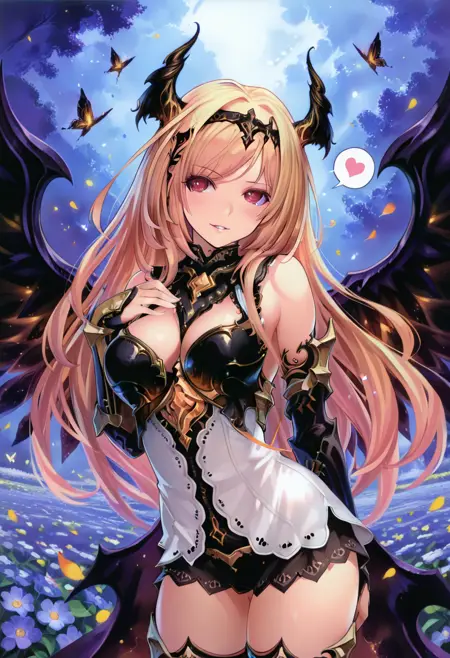 神撃のバハムート, Rage of Bahamut, ダークエンジェル・オリヴィエ, dark angel olivia,