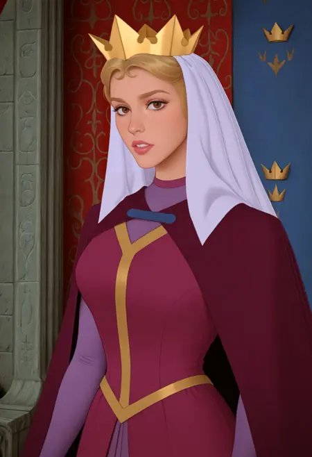 Queen Leah (Aurora's Mother) - Sleeping Beauty
