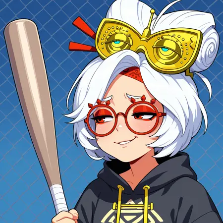 George Costanza Baseball Bat Meme (Illustrious)