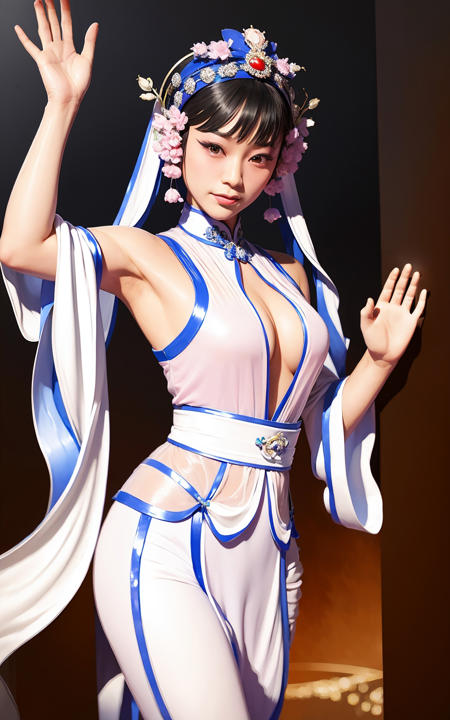 [NObase:999],masterpiece,photorealistic,realistic,solo,photorealistic,best quality,ultra high res,1girl,beautiful,chinese superstar,best quality,ultra high res,photorealistic,ultra detailed,bjofemale, Absurd Female, filled with Embarrassing,Canon EOS 5D Mark IV,  <lora:000_AiMeishi_bjomale_bjofemale:0.8>