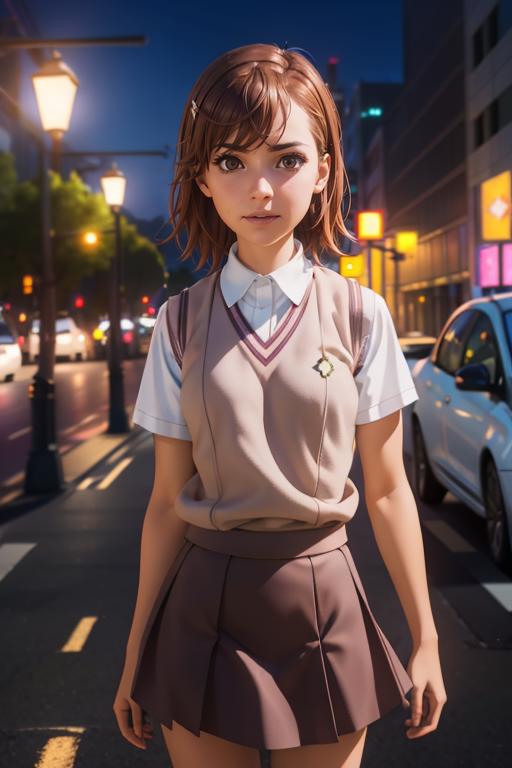 Misaka Mikoto (A Certain Scientific Railgun) image by white_radish