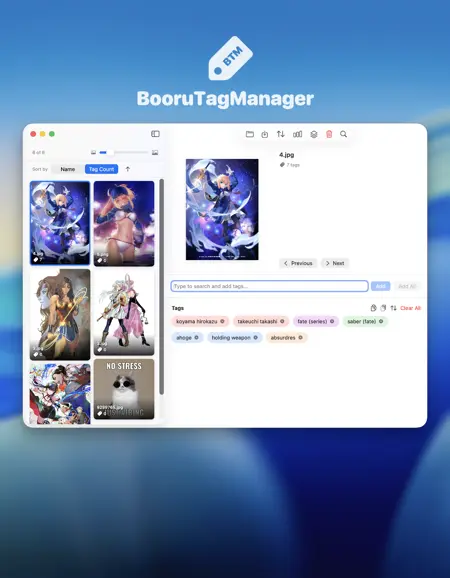 BooruTagManager [macOS]
