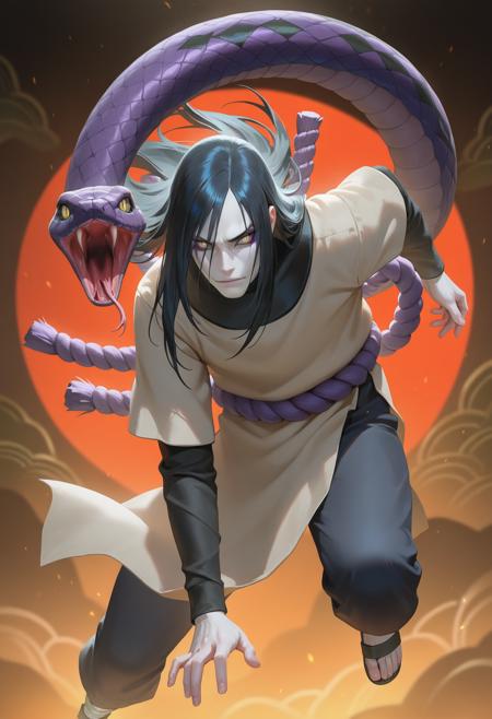 Orochimaru | Year of the Snake Resources | Naruto Character LoRA [IL] v1.0