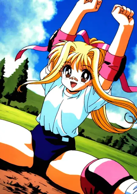 Momoyama Ai (桃山愛) - 制服伝説 プリティ・ファイター/FIST