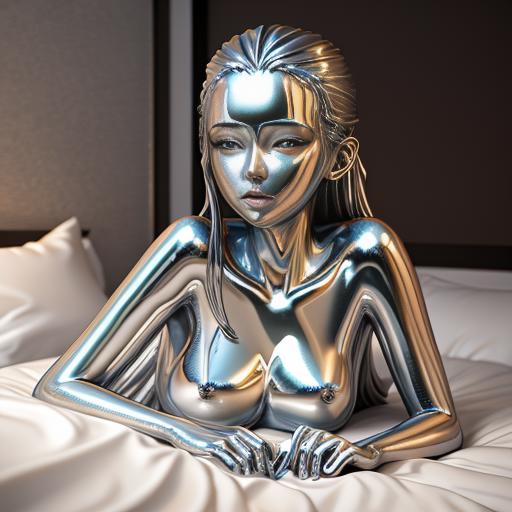 液体金属娘 liquid metal slime girl image by Stevem61