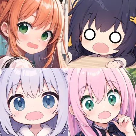 Wavy mouth (Type 6) / ăă«ăăă«ăćŁ (Type 6)