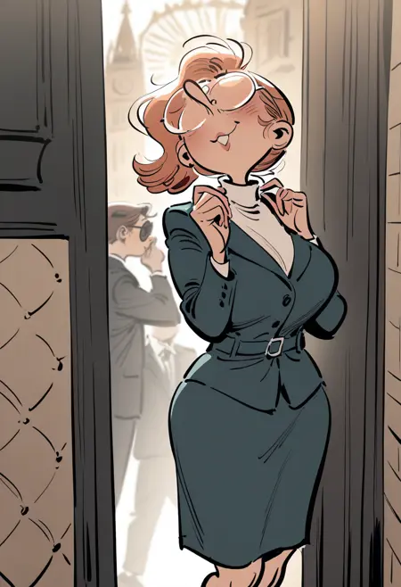 Mademoiselle Jeanne - Gaston Lagaffe