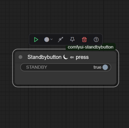 Standby Button for Comfyui . PC Sleep Workflow