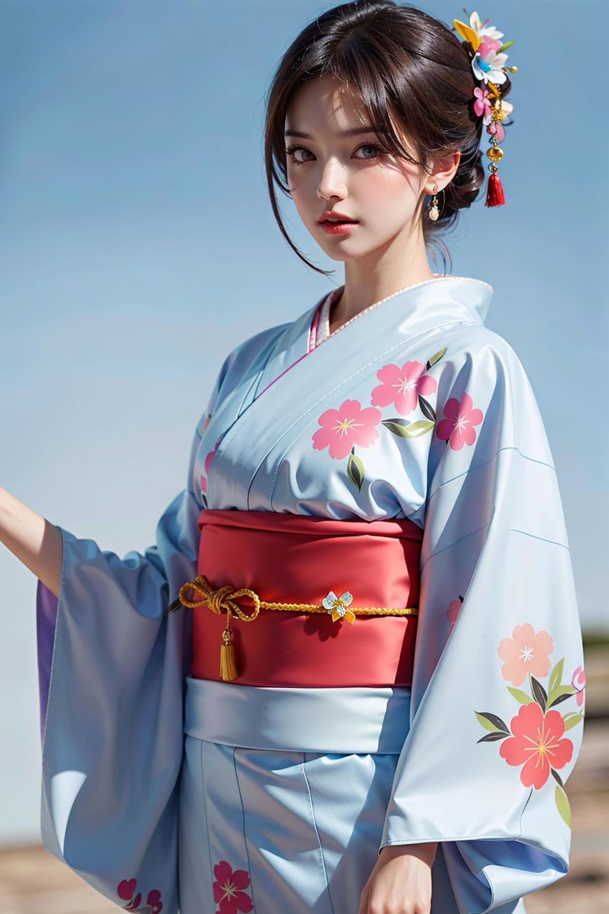 一件简单的和服/浴衣 a simple kimono/yukata image by ylnnn